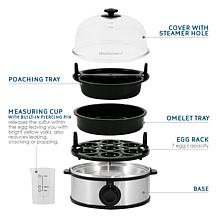 Elite Platinum Stainless Steel Automatic Egg Cooker EGC648