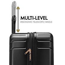 ELLE Louvre 2 Piece Expandable Polycarbonate Spinner Luggage Set