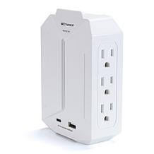 Emerson EAP-1000 6-Outlet + 2-USB Wall Charger