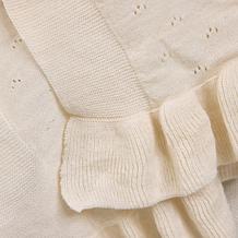 Emryn House 50" x 60" Ruffle Knit Throw