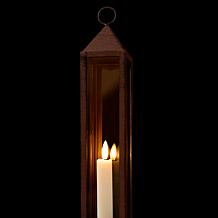 Emryn House Set of 3 Tiered LED Taper Lanterns