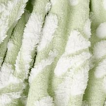 EmrynH Jacquard Fur Throw