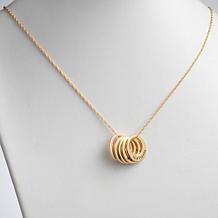 Engraved Name 5-Disc Necklace
