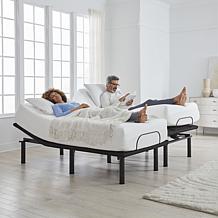 Ergomotion Rio 4.0 Split King Adjustable Base with Massage & Remote