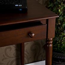 Espresso 2-Drawer Writing Desk