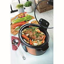 Euro Cuisine Electric Programmable Slow Cooker - 6-quart