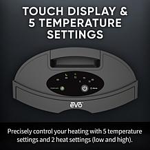 EVO Twin Ceramic Heat Logic Heater with 5 Temperature Settings