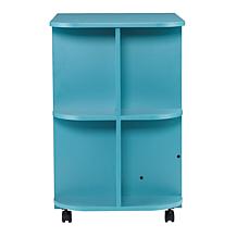 Expandable Rolling Sewing/Craft Station - Turquoise