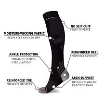 Extreme Fit 3-pk Copper Infused Knee-High Compression Socks