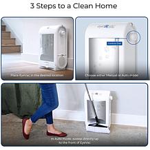 Eyevac EVPETPW Pet Touchless Vacuum in White