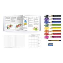 Faber-Castell Creative Studio Get Started Watercolor Pencil Art Set