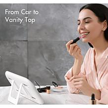 Fancii Juni 2 LED Lighted Sun Visor Vanity Mirror