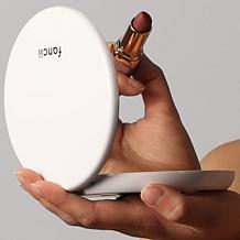 Fancii Lumi 5" White Compact Mirror with LED Lights