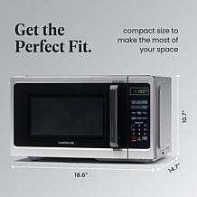 Farberware Classic 0.9 Cu. Ft 900-Watt Microwave Oven, Stainless Steel