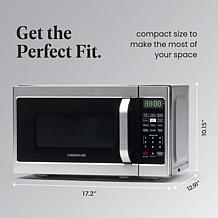 Farberware Classic .7 Cu Ft 700-Watt Microwave Oven- Brushed Stainless