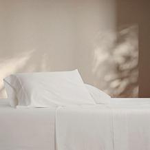 Farm to Home Organic Cotton Tencel Sheet Set - White