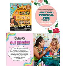 Fashion Angels Design and Wear Bracelet Kit, Disney Moana 2