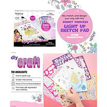Fashion Angels Light Up Sketch Pad, Disney Princess Royal Scenes