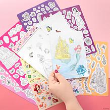 Fashion Angels Light Up Sketch Pad, Disney Princess Royal Scenes