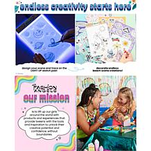 Fashion Angels Light Up Sketch Pad, Disney Stitch Beach Scenes
