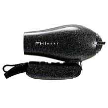 FHI Heat Black Sparkle Travel Dryer with Bag