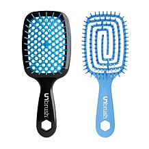 FHI Heat UNBrush Blue 2-piece Original & Flex Set | HSN