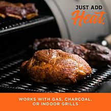 Fire & Flavor FFW203 Premium Smoking Wood Chunks, 4 Pounds, Apple