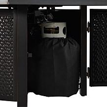 Fire Sense Clayton Square Aluminum LPG Fire Pit