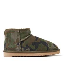 Fireside by Dearfoams Women's Genuine Shearling Ankle Boot - Riverland