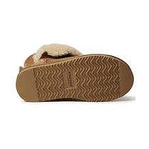 Fireside by Dearfoams Women's Perth Shearling Foldover Boot