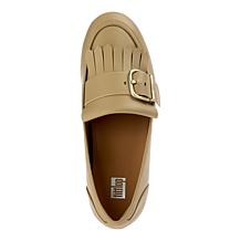 FitFlop Allegro Fringe Buckled Leather Loafer
