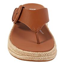 FitFlop® F-Mode Espadrille Leather Flatform