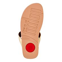 FitFlop Halo Metallic Toe-Post Sandal