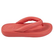 FitFlop® iQushion D-Luxe Padded Leather Flip-Flop