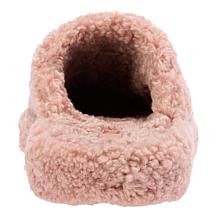 FitFlop iQushion D-Luxe Padded Teddy Slipper Mules