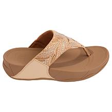 FitFlop Lulu Crystal Feather Toe-Post Sandal