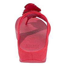FitFlop Lulu Florrie Leather Toe-Post Sandal