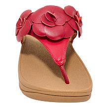 FitFlop Lulu Flower Toe-Post Sandals