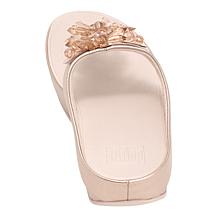 FitFlop Rumba Starburst Bead Metallic Toe-Post Sandal