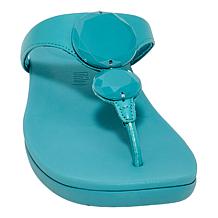 FitFlop Solary Glossy-Disc Toe-Post Sandals