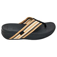 FitFlop Surfa Stripe-Webbing Toe-Post Sandal