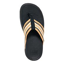 FitFlop Surfa Stripe-Webbing Toe-Post Sandal