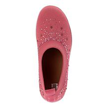 FitFlop ÜBERKNIT™ Crystal Slip-On Ballet Flat