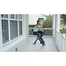 FitQuest Upright Flex Express and Recumbent Bike with Resistance Bands