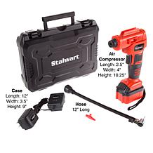 Fleming Supply Automatic Air Compressor with 20V Lithium Battery