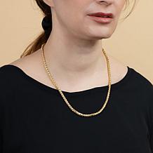 Franco 20" 14K Lite Round Wheat Chain