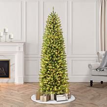 Franklin Fir Pencil 6-1/2' Artificial Christmas Tree with Clear Lights