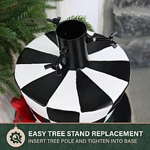 Fraser Hill Farm 14.5-in. Happy Snowman Christmas Tree Base for Art...