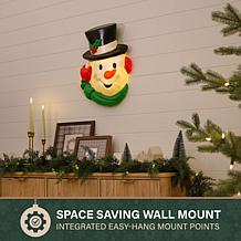 Fraser Hill Farm 19-in. Snowman Blow Mold Wall Decoration or Tree T...