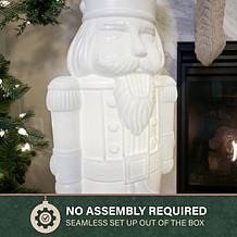 Fraser Hill Farm 24-in. Nutcracker Soldier Christmas Blow Mold with...